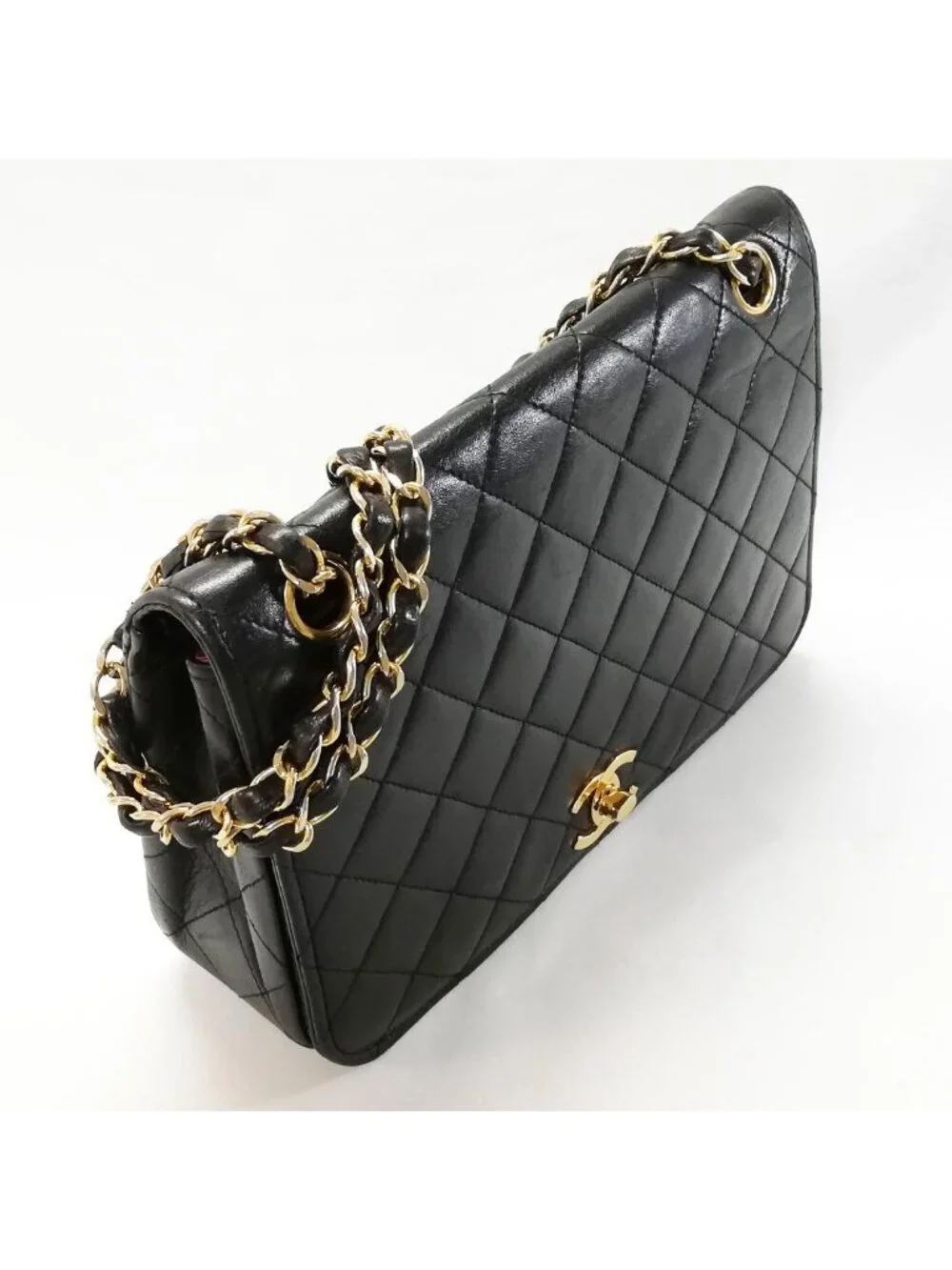 Chanel Quilted Single Flap Chain